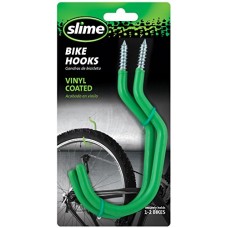 Slime 20318 Vinyl-Coated Bike Hooks (Set of 2) - B01M1MI0DC